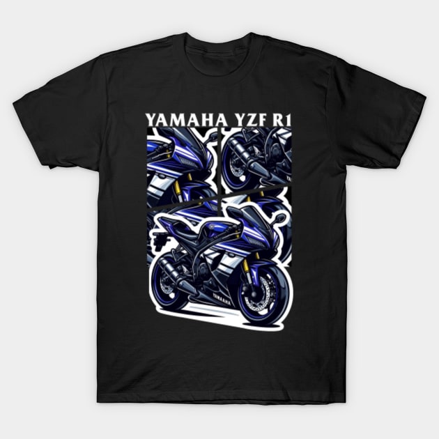 T shirt yamaha r1 store